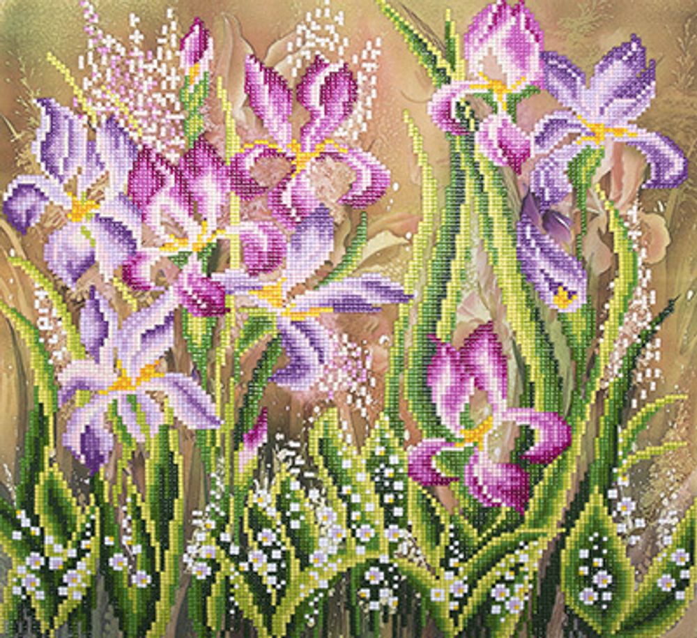 Алмазная (кристальная) мозаика Фрея, Весенний аромат, 34,5х35 см