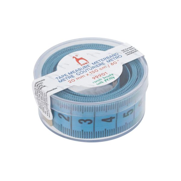 Сантиметр 20 мм, 150 см, в футляре, Pony, 99901