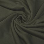 Футер 2-нитка начес гладкокрашеный, 190 г/м², 95% х/б, 5% эласт, 100+100 см, цв. хаки, 6м /TOS/