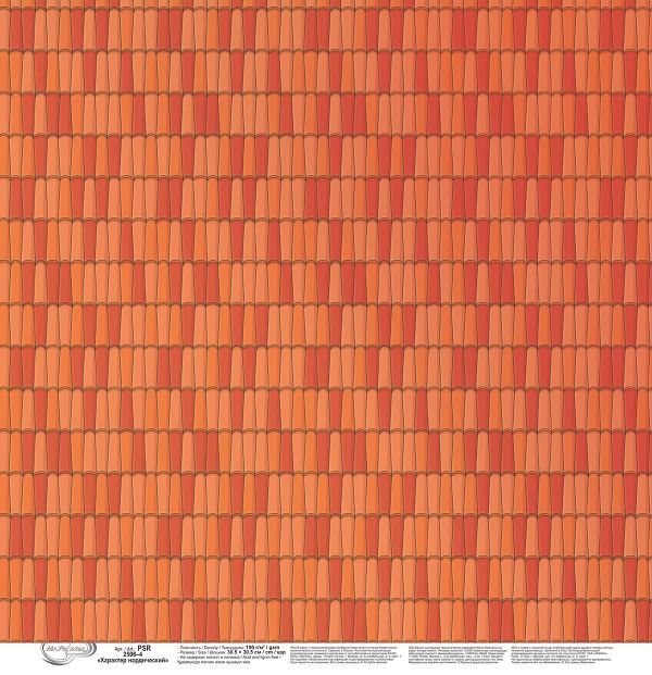 Бумага для скрапбукинга Характер нордический, 190 г/м², 30.5х30.5 см, 10 шт, 4, Mr.Painter PSR 2506