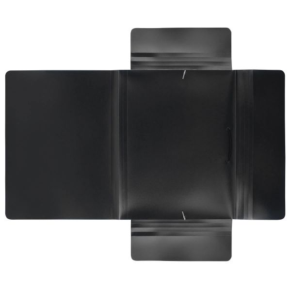 Папка на резинке A4 600 мкм 35 мм, эффект 3D, 5 шт, черный EC210400001, Expert Complete черный EC210400001