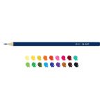 Карандаш акварельный в наборе заточенный 8х18 цв, Лео LBSWP-18