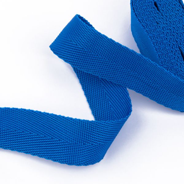 Стропа (ременная лента) 25 мм / 5х2.5 метра, фасовка, синий, 3816 (3074)