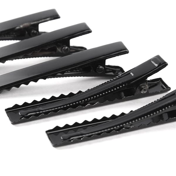 Основа для заколки крокодил, черная 5см, 5 шт в упак, Астра