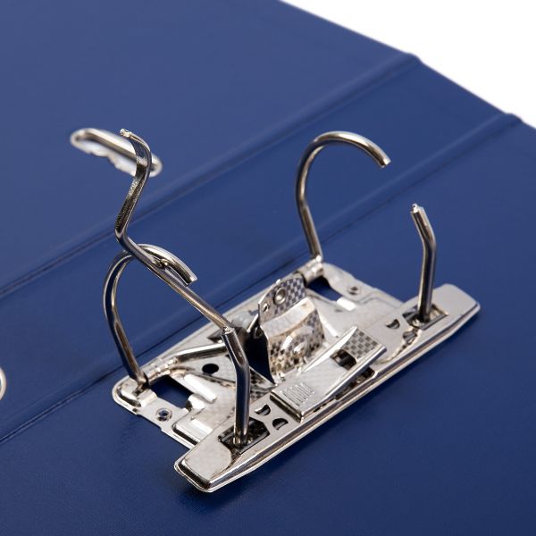 Регистратор PVC, 2-х стороннее покрытие, мет.уг. 50 мм, 10 шт, Premier A4 арочный механ, синий ЕС100261002, Expert Complete