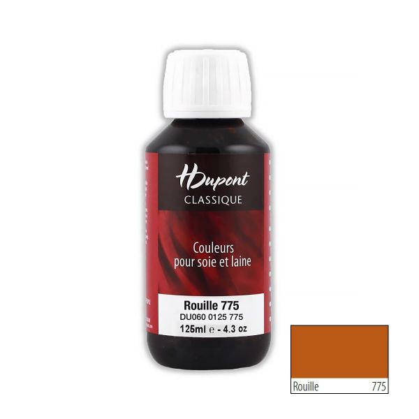 Краска для шелка H Dupont Classic, 125мл (775 ржавый), DU0600125