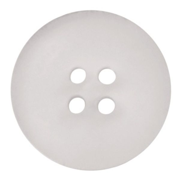 Пуговицы 4 прокола костюмные 21 мм, 36 шт, №01 прозрачный, Gamma EL 0018