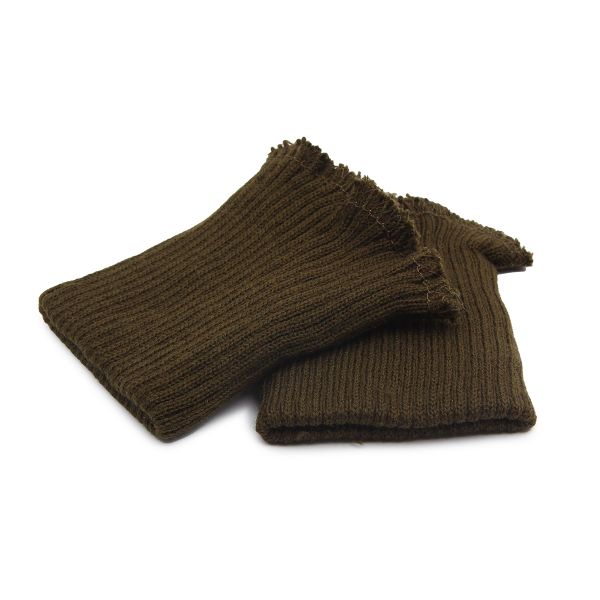 Манжеты трикотажные 7.0х9.5 см, 1 пара, средней плотности 14 кл, 2х2, В-19 хаки