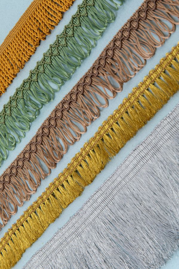 Бахрома отделочная 35.0 мм / 16 метров, 235 серый, Gamma А-06