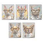 Тетрадь общая пластиковой обложкой 180 мкр. с трафарет.печатью, цвет.запечат.титул лист A5+ 96 л. на скобе 65 г/м², белизна 100 %, 5 шт, клетка, 01105 Наблюдаю за тобой, Светоч Т62