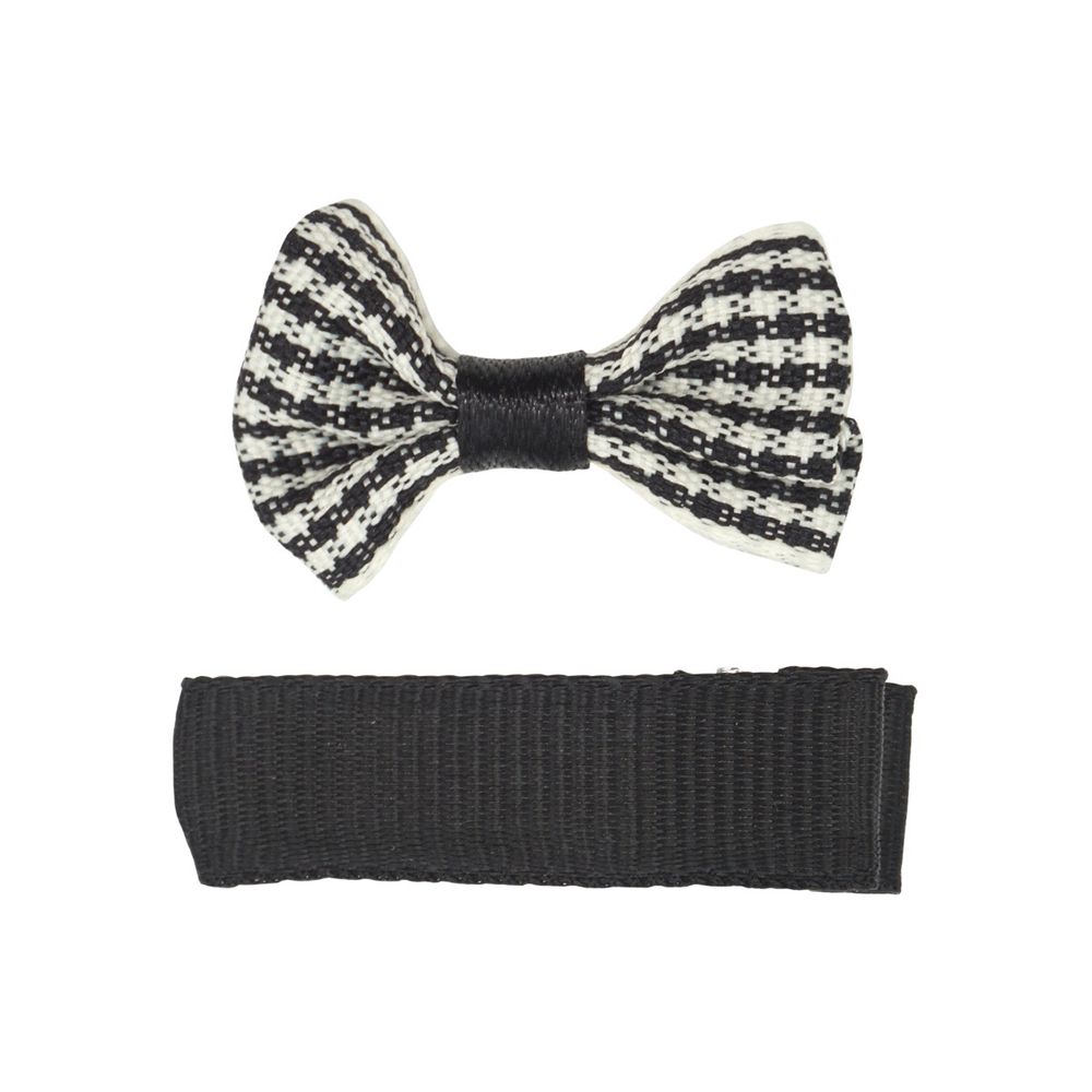 Набор Б-001 мини бантик+заколка 33мм/35мм (черный) 29352