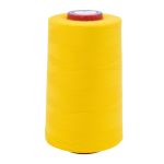 Нитки швейные Euron mH 40/2, 5000 ярд, 1385 ярко-желтый, 1 катушка