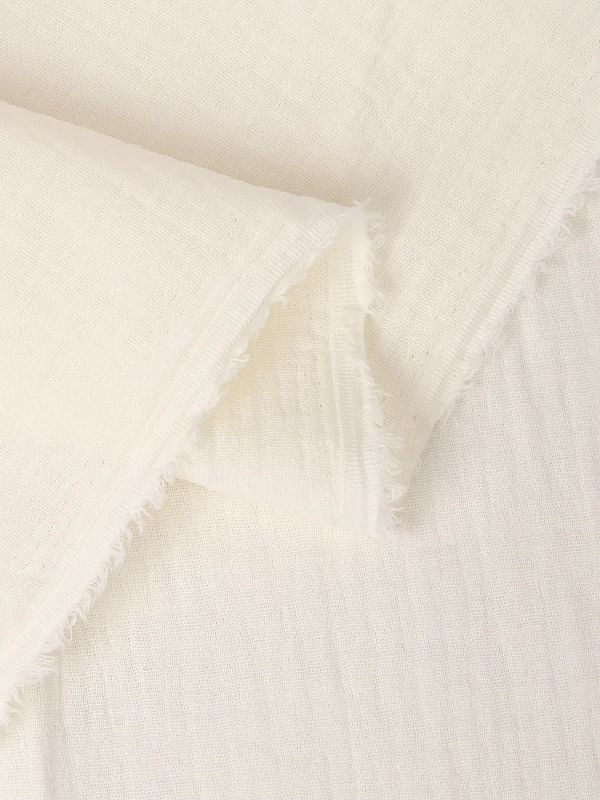 Муслин 125 г/м², 130 см / 2 метра, TBY.Mus.24723.6.2, цв.06 молочный