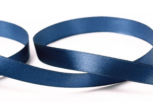 Лента атласная 1-сторонняя 12.0 мм / 33±2 метра, 116 т-синий, Gamma