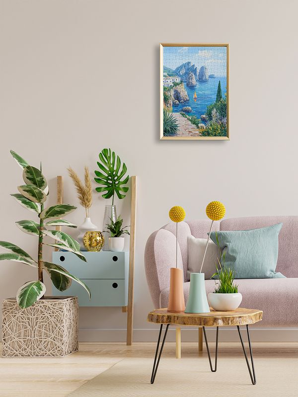 Пазл. Премиальная коллекция 1000 элементов, TOP-PZL-1000/03 На острове Капри, Фрея