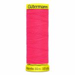 Нитки для трикотажа Gutermann Maraflex, 150м, 3837 неоновый розовый, 5 катушек
