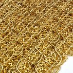 Тесьма отделочная 13 мм, 9545 цв.золото уп.13.71м