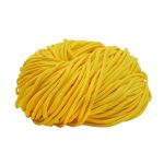 Шнур обувной плетеный ⌀6.0 мм / 100 метров, (диаметр ±1 мм), 006 желтый