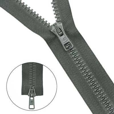Молния трактор Arta Т6 (6 мм) 2 зам., разъем., 95 см, 123 графит, 5 шт