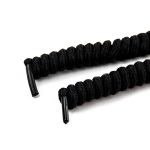 Шнурки Лентяй 14 мм, 90 см, 1 пар(a), черный, Gamma TF-08