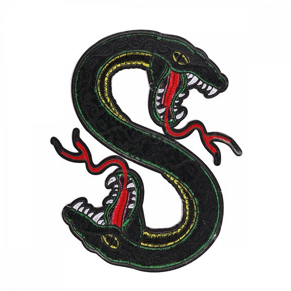 Термоаппликация Змея 29х19 см, TBY.2432, уп.2 шт