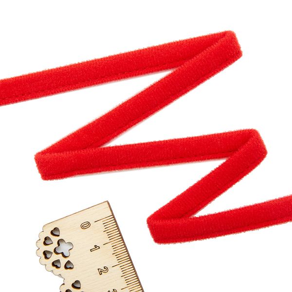 Лента тоннельная (чехол для косточек) 10х8 мм / 20 метров, Arta, 100 красный