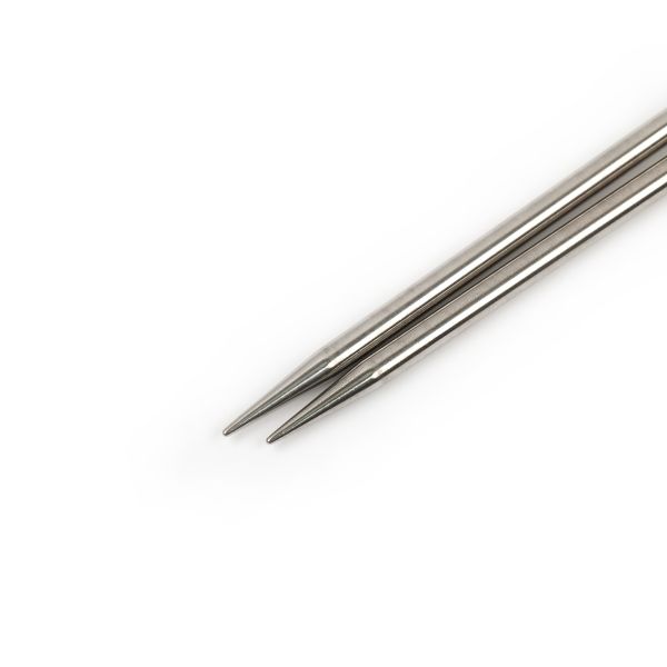 Спицы прямые ⌀4.5 мм, 35 см, Alpina SIL-02