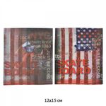 Термоаппликация 3D (интерактивные) 3D10 NYC 12х15см, 5 шт