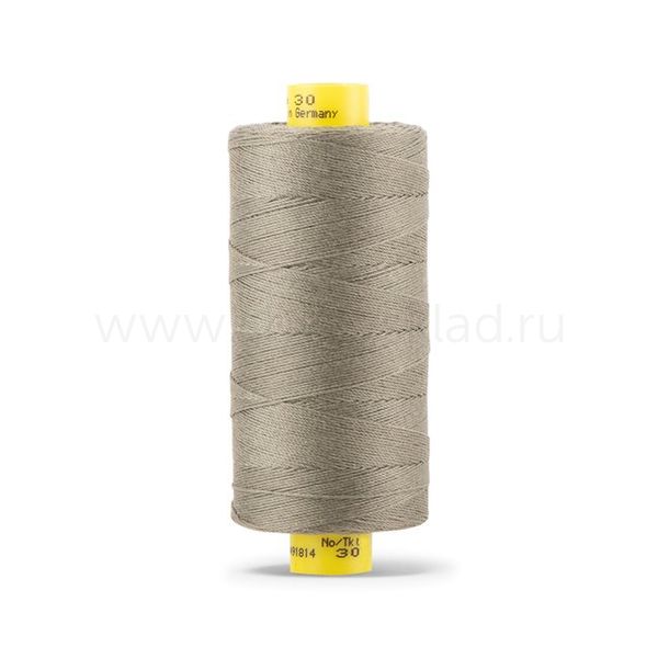 Нить отделочная Gutermann Mara 30/2, 300 м, 702404, 824 зеленый камуфляж, 1 катушка