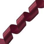 Лента атласная 1-сторонняя 25.0 мм / 22.86±1 метров, 030 т. бордовый, Globus