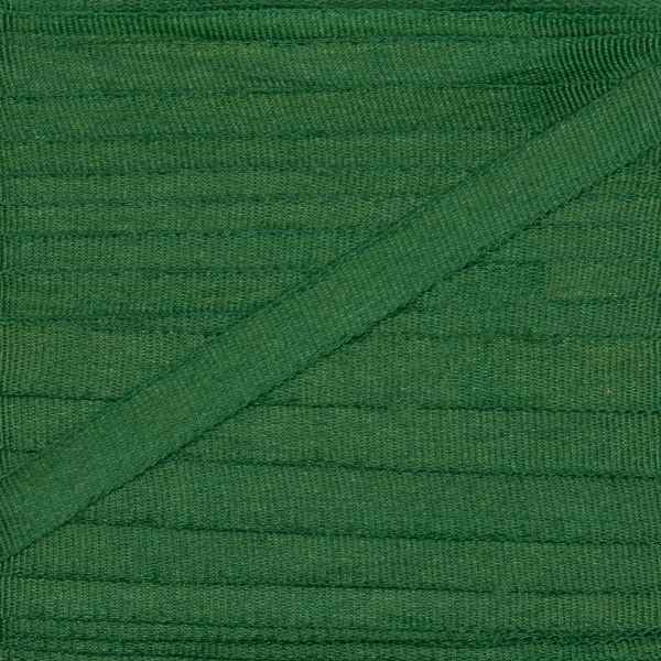 Лента (тесьма) шелковая 4.0 мм / 45.5±0.5 метров, №194 зеленый, Gamma SR-4