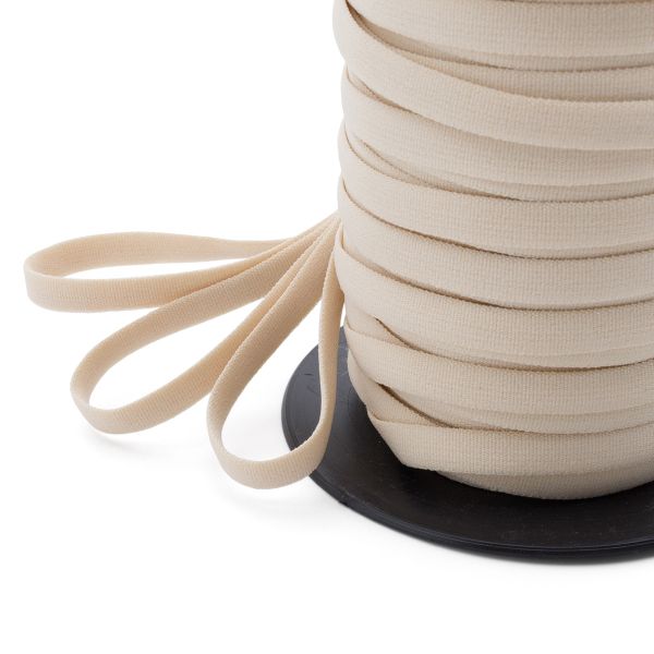 Резинка бельевая (бретелечная) 7.0 мм / 50 метров, 5225 св.бежевый