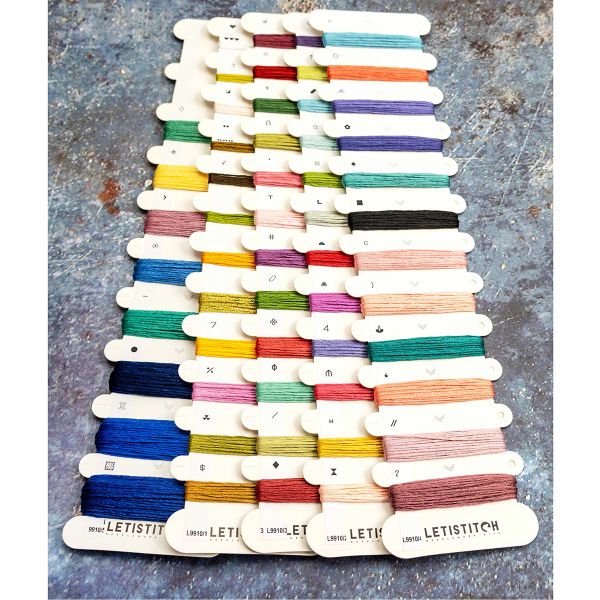 Набор для вышивания нитками LetiStitch L9910, Водяная лилия 23х29см