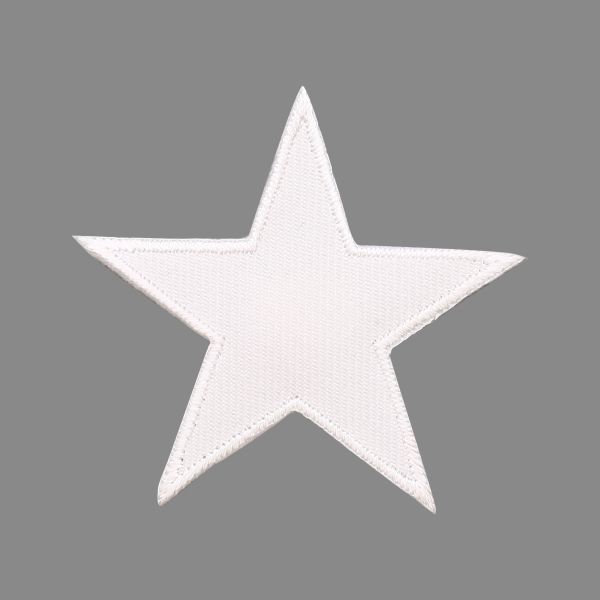 Термоаппликация Звезды белый цв., 2 шт, Prym