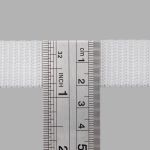 Стропа (ременная лента) 20 мм / 25 метров, толщ. 1.0 мм, [11 г/пог.м], 100% п/п, 1 белый