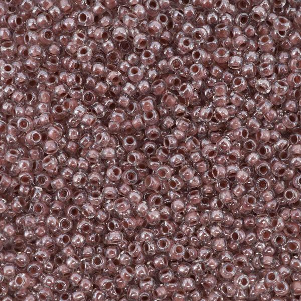 Бисер Preciosa прозрачный с цв. центром, круг.отв., 100 г (5х20 г), (38118)331-19001/10/0