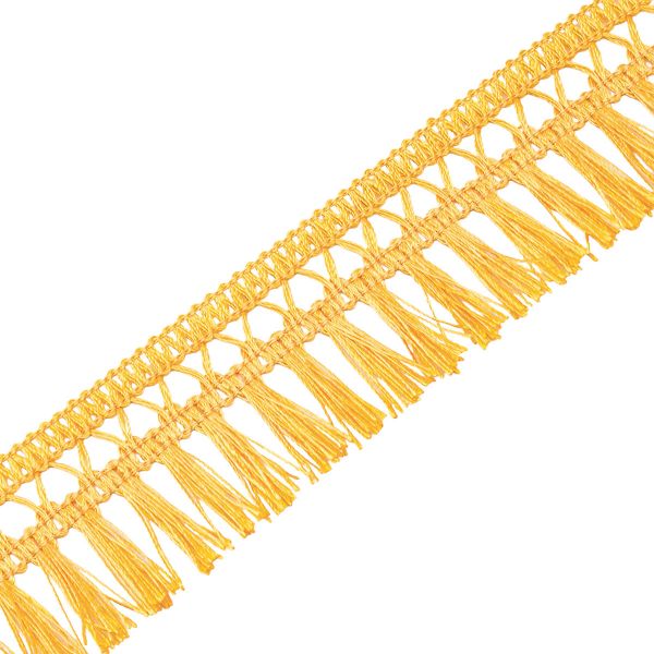 Бахрома отделочная 50.0 мм / 25 метров, 001 золотистый, 0390-0040, T-04