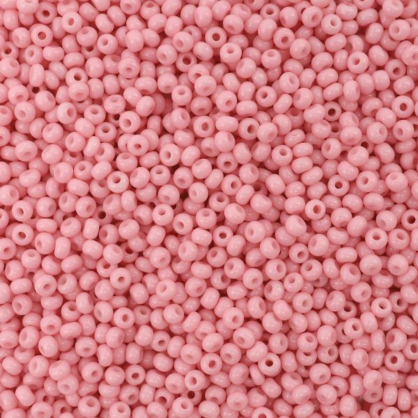 Бисер мелованный solgel окрашенный, круг.отв., 500гр, Preciosa