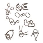 Набор металлических головоломок, 1 шт, Альфа 16 элемент, Delfbrick DLM-51