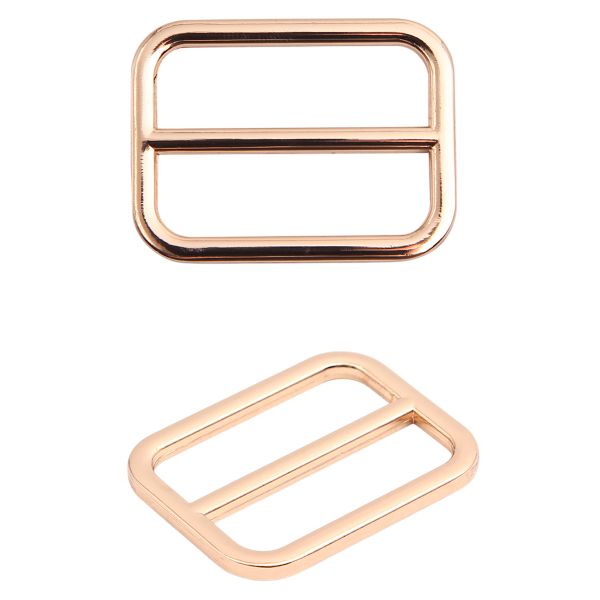 Рамка регулировочная металл литая 30 мм /36х27 мм, ⌀3 мм/, золото цв.02, 4 шт