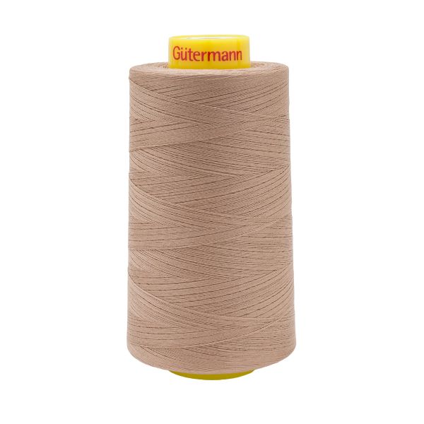 Нитка универсальная Gutermann Mara 120/2, 5000 м, 700185, 139 бежево-коричневый, 1 катушка