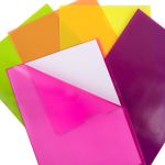 Папка-уголок A4 180 мкм волокно, 10 шт, ассорти EC210300200, Expert Complete