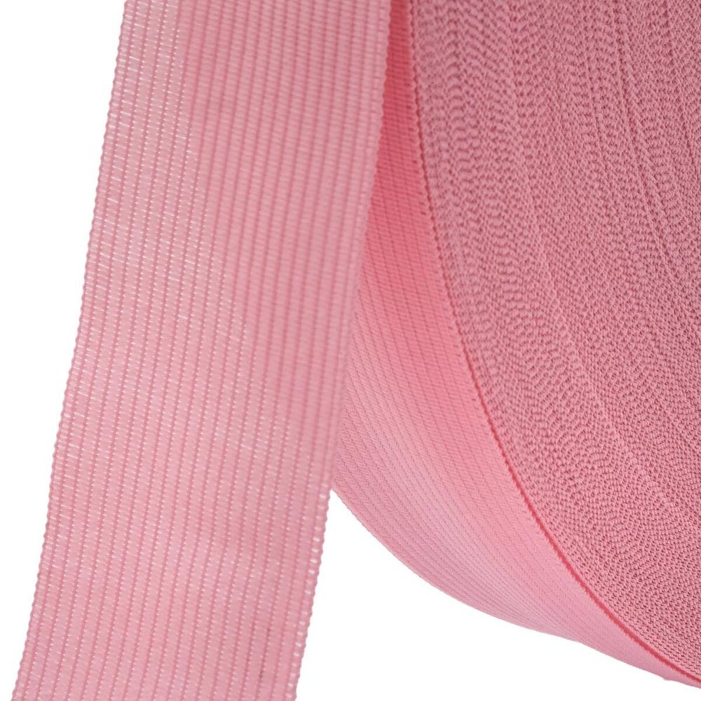 Тесьма (лента) окантовочная 33 мм / 100 метров, С671, 004 розовый