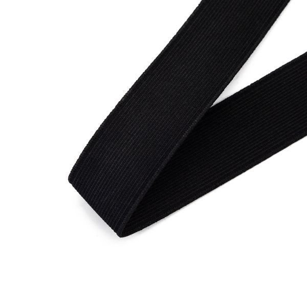 Резинка башмачная 35.0 мм / 25 метров, вязаная, черный