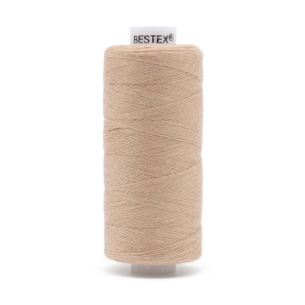 Нитки швейные бытовые Bestex 40/2, 365 м (400 ярд) / 10 кат., 215 бежевый персик