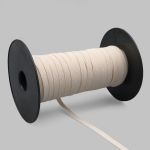 Резинка бельевая (бретелечная) матовая 8.0 мм / 50 метров, бежевый, (МL195.008)