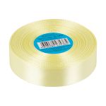 Лента атласная 1-сторонняя 25.0 мм / 33±2 метра, 009 св.желтый, Gamma