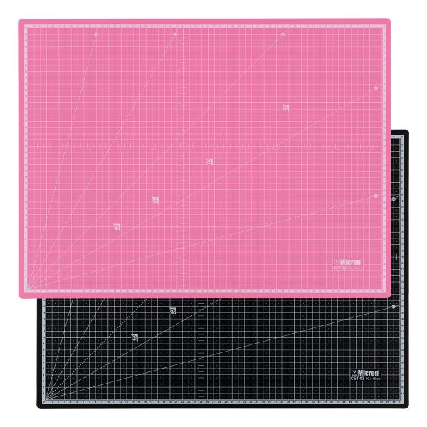 Коврик (мат) для резки двусторонний 60х45 см, (А2), п/п термоэластопласт, CET-02, Micron