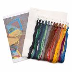 Набор для вышивания нитками РС Студия, Кот 28х35 см