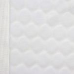 Плюш (ткань) Шарики 250 г/м², 45х50 см, ворс 2,5мм, белый